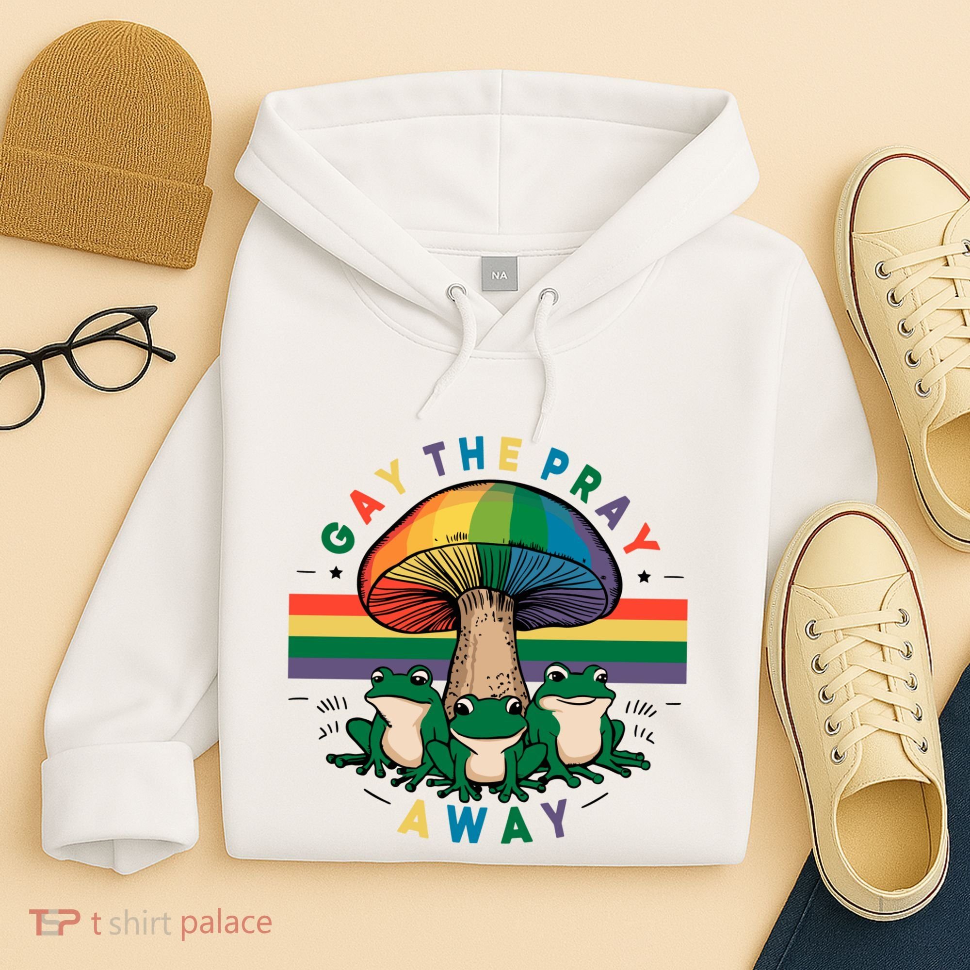 Gay The Pray Away Lgbt Community Hoodie
