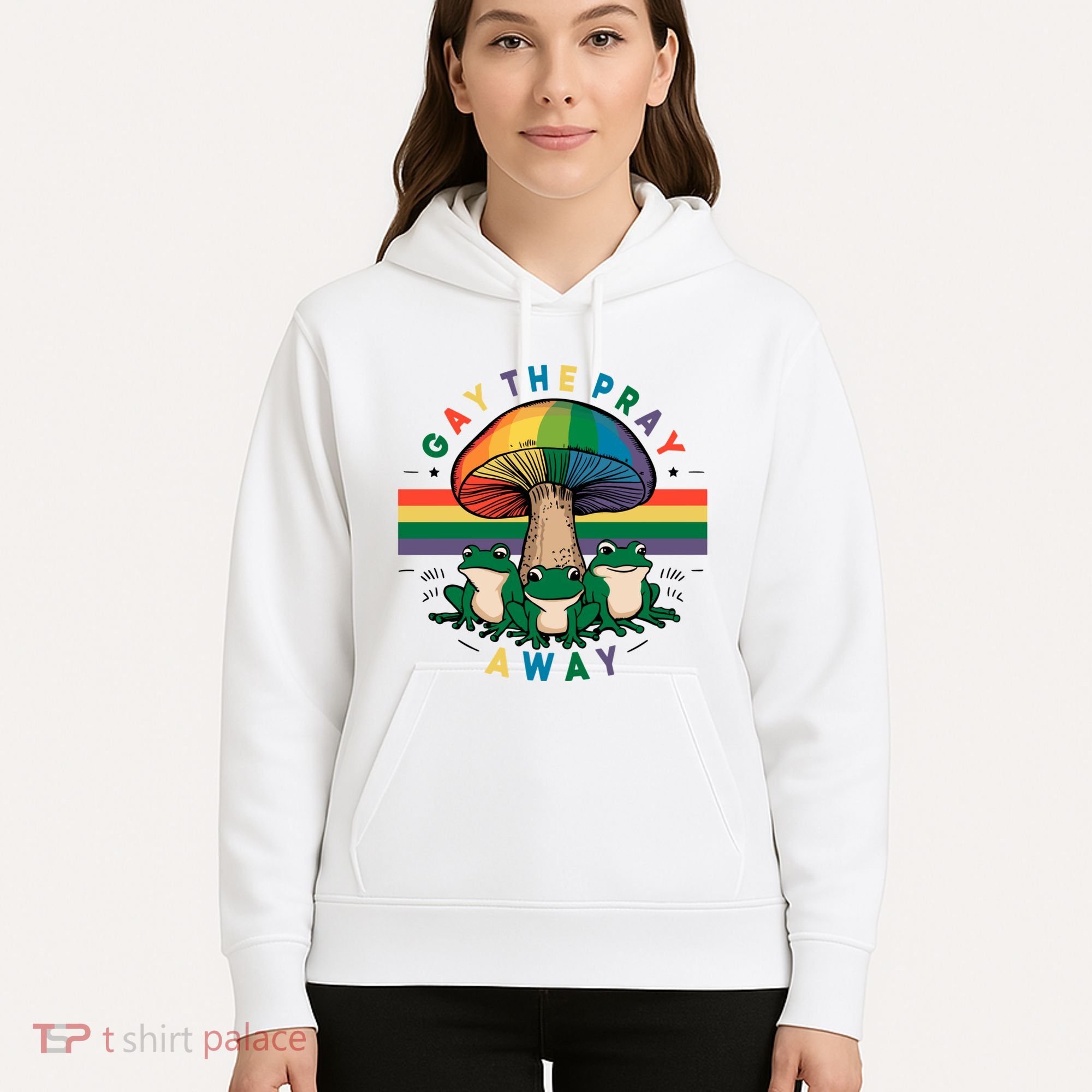 Gay The Pray Away Lgbt Community Hoodie