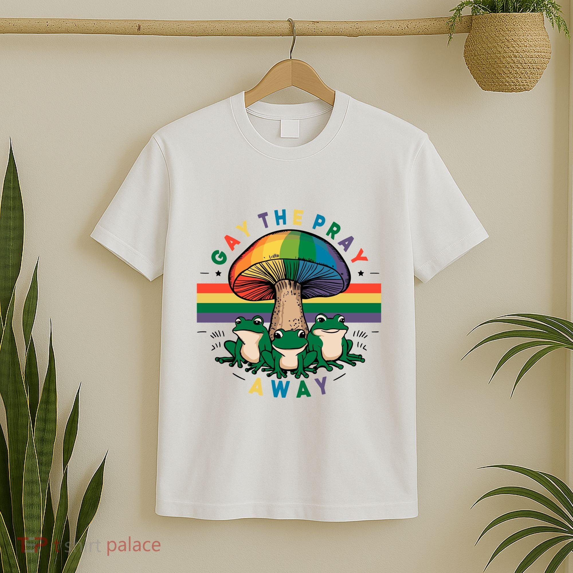 Gay The Pray Away Lgbt Community T-Shirt