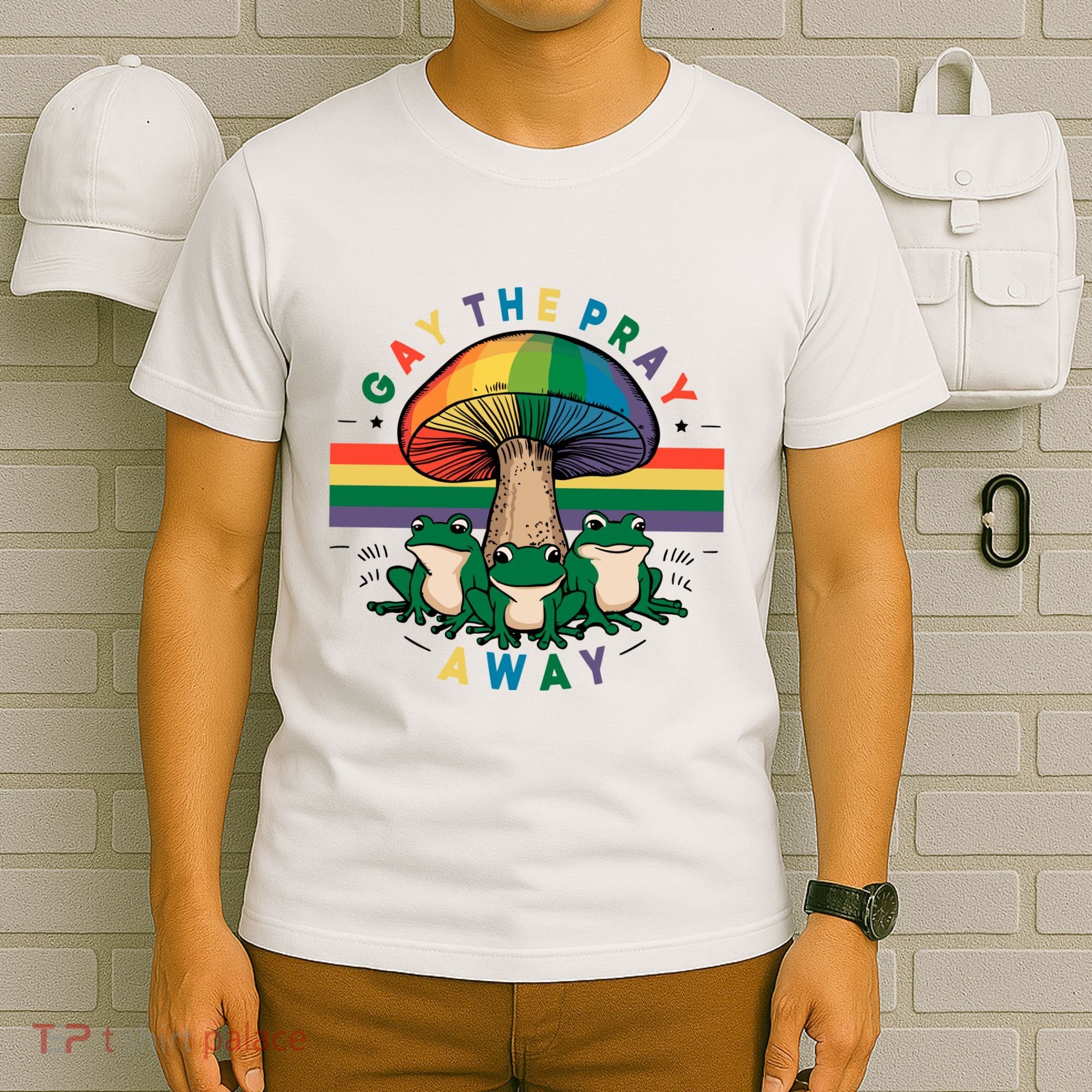 Gay The Pray Away Lgbt Community T-Shirt