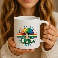 Gay The Pray Away Lgbt Community Coffee Mug thumb 3