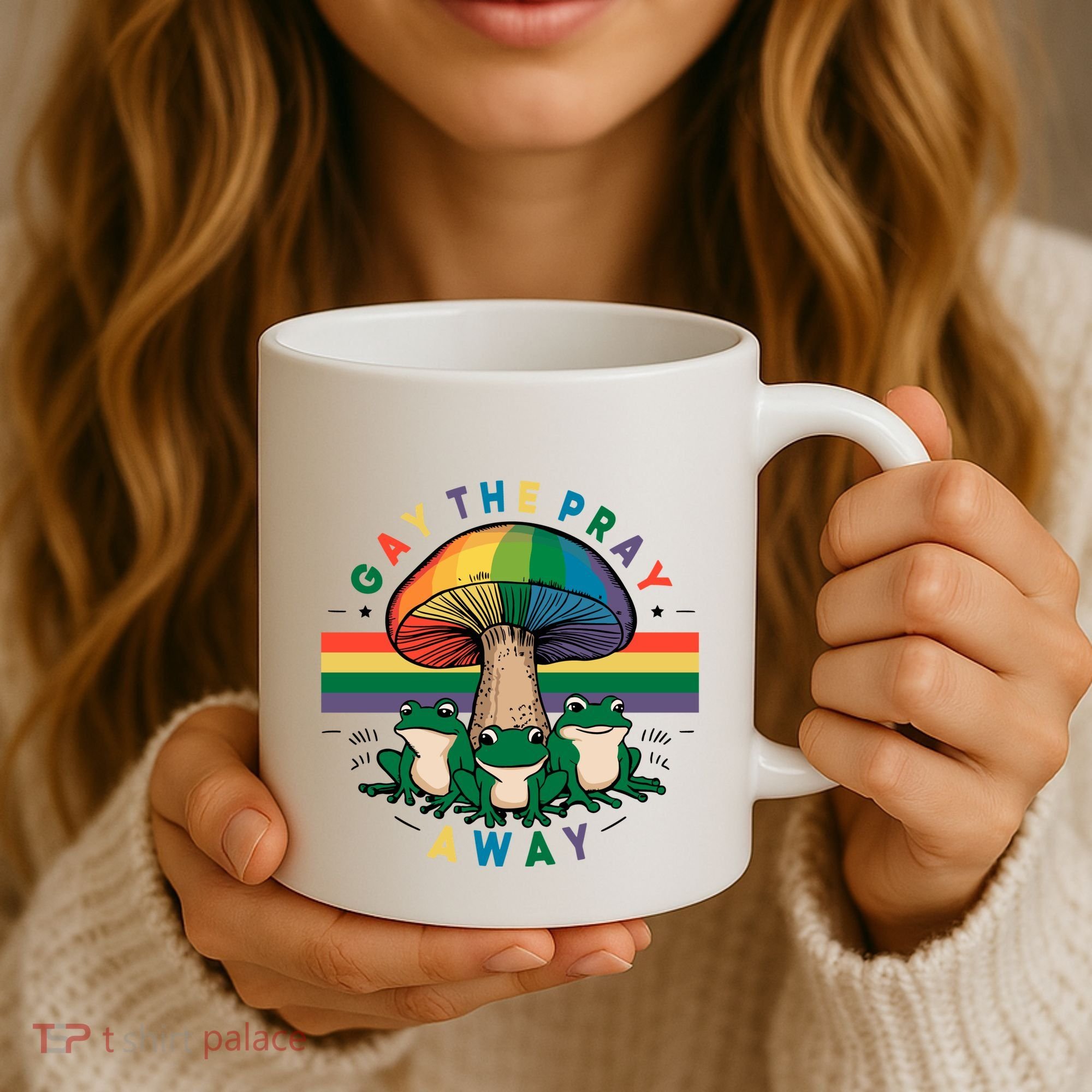 Gay The Pray Away Lgbt Community Coffee Mug