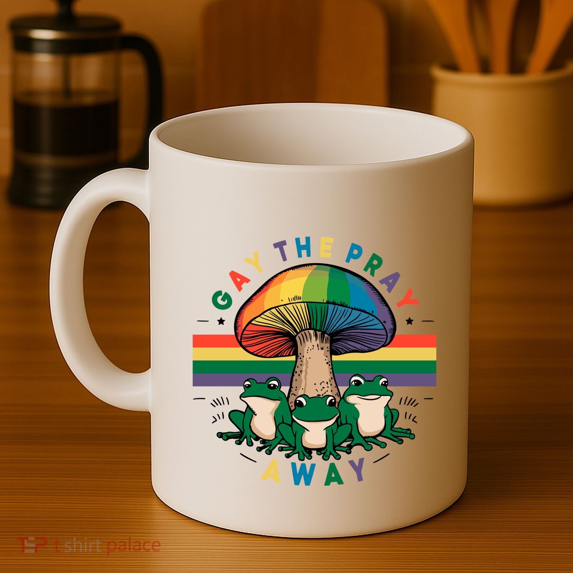 Gay The Pray Away Lgbt Community Coffee Mug
