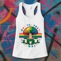Gay The Pray Away Lgbt Community Women's Tank Top thumb 3