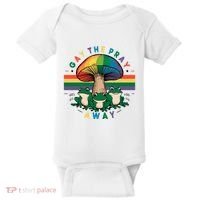 Gay The Pray Away Lgbt Community Baby Bodysuit thumb 0
