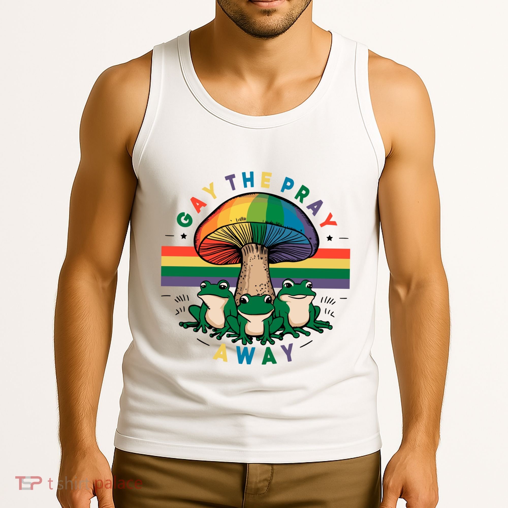 Gay The Pray Away Lgbt Community Tank Top