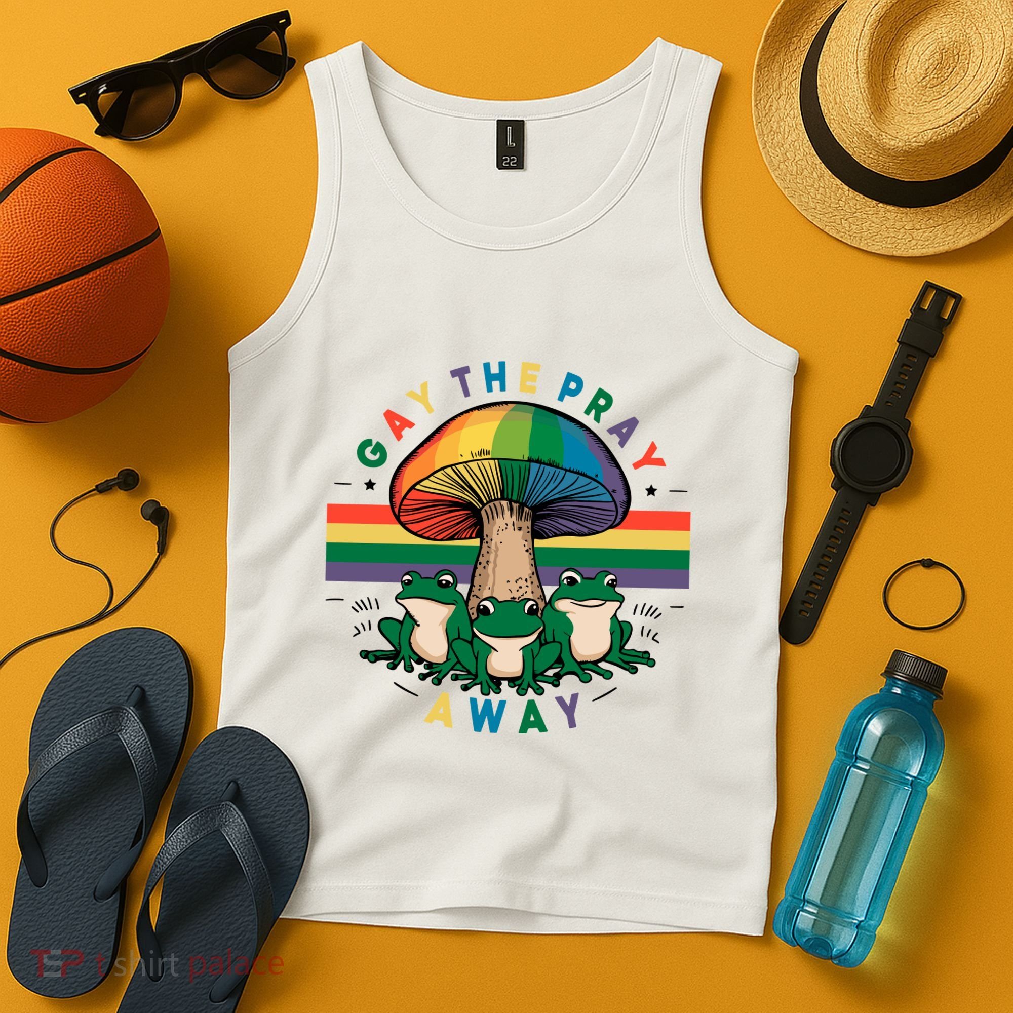 Gay The Pray Away Lgbt Community Tank Top