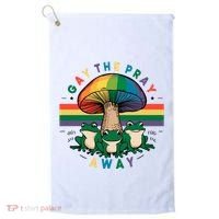 Gay The Pray Away Lgbt Community Golf Towel thumb 0