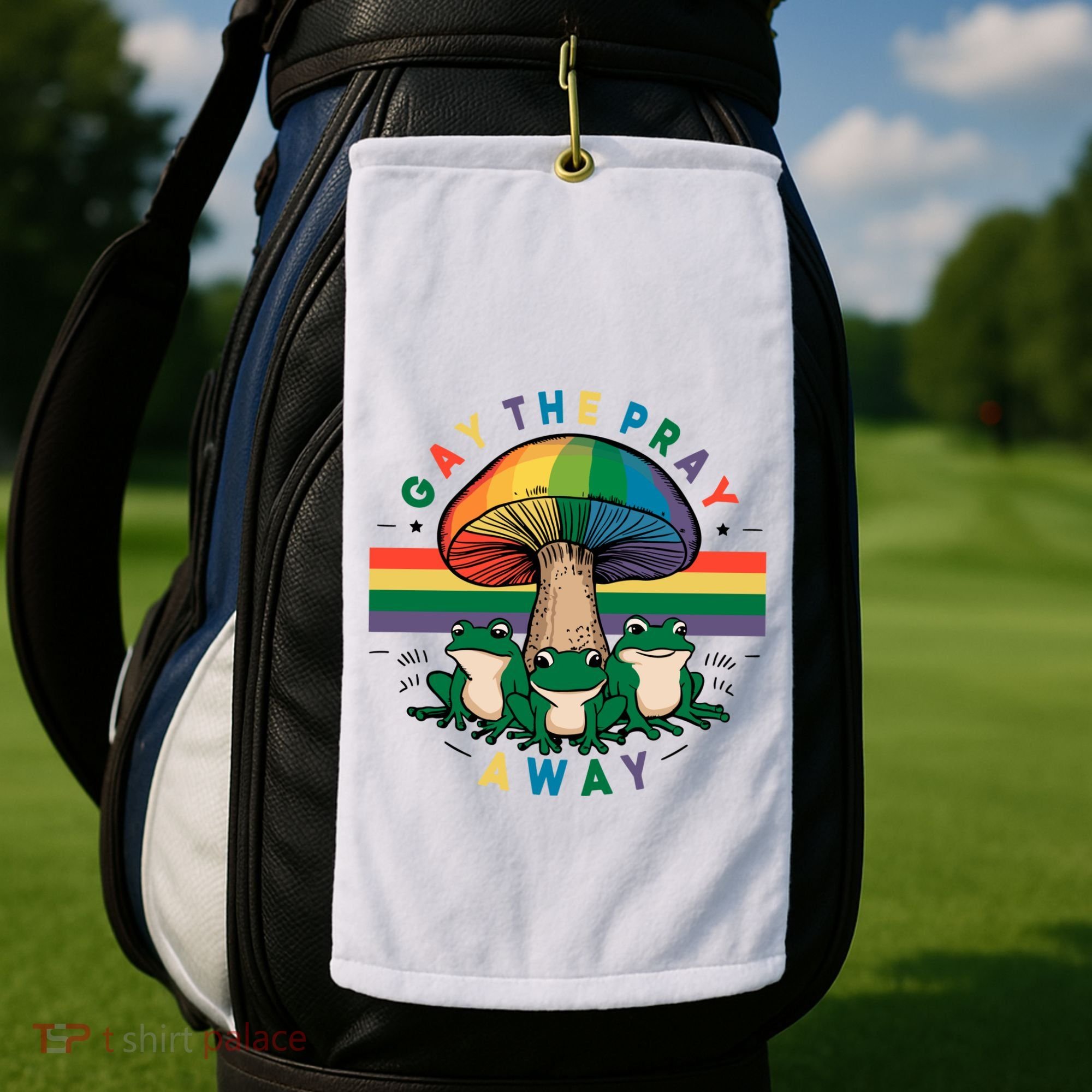 Gay The Pray Away Lgbt Community Golf Towel