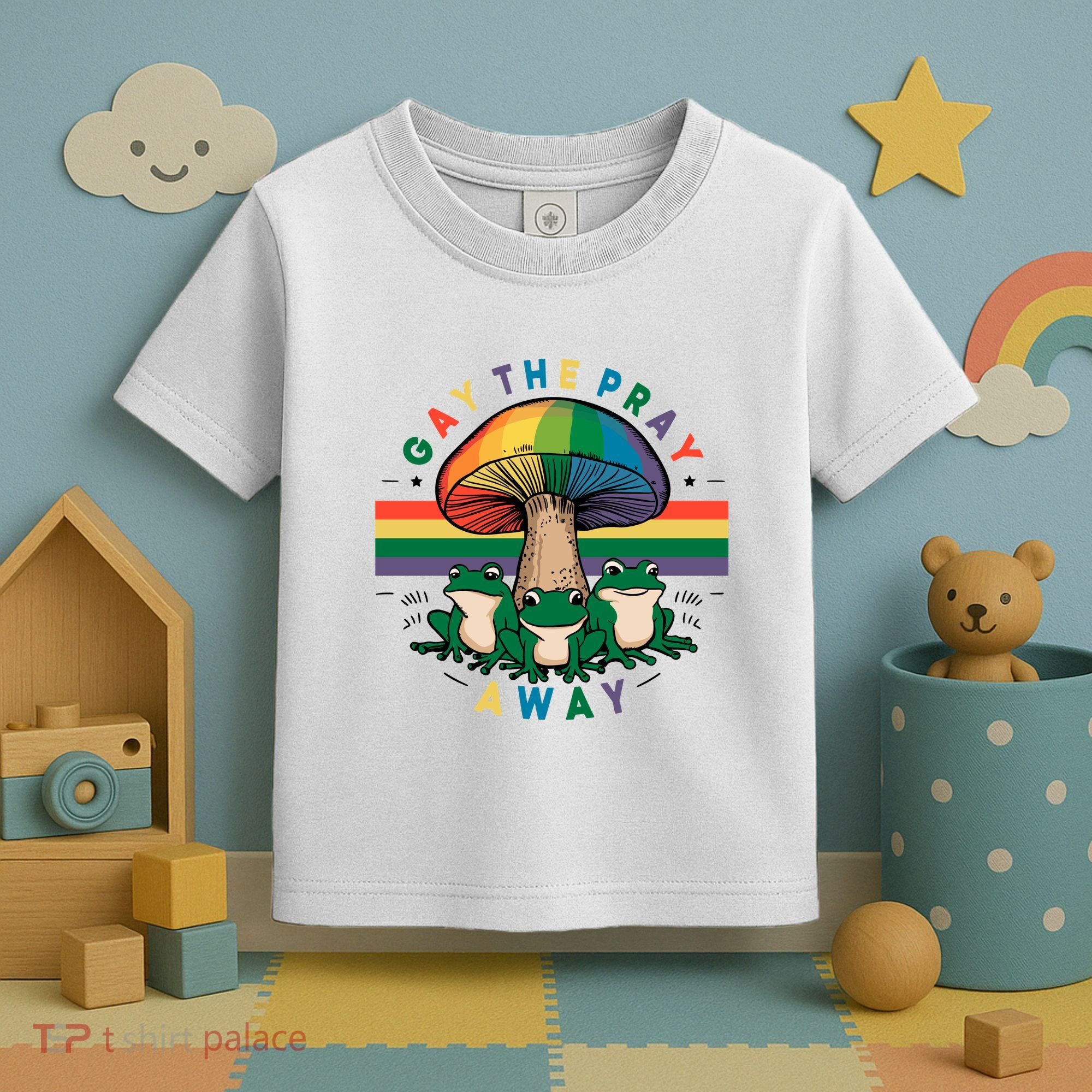 Gay The Pray Away Lgbt Community Toddler T-Shirt