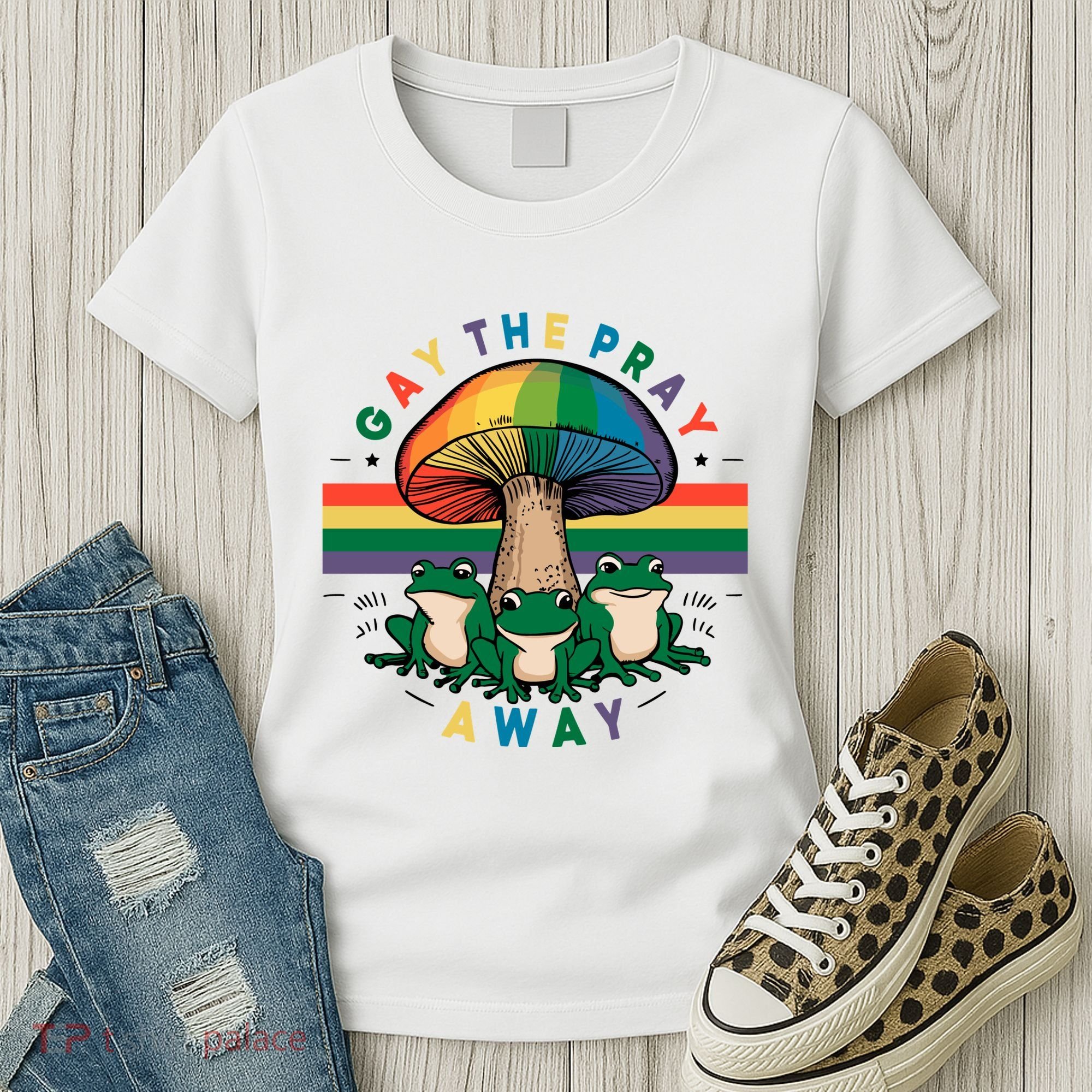 Gay The Pray Away Lgbt Community Women's T-Shirt