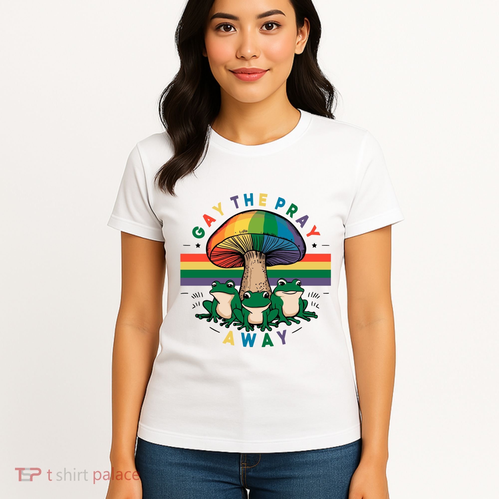 Gay The Pray Away Lgbt Community Women's T-Shirt