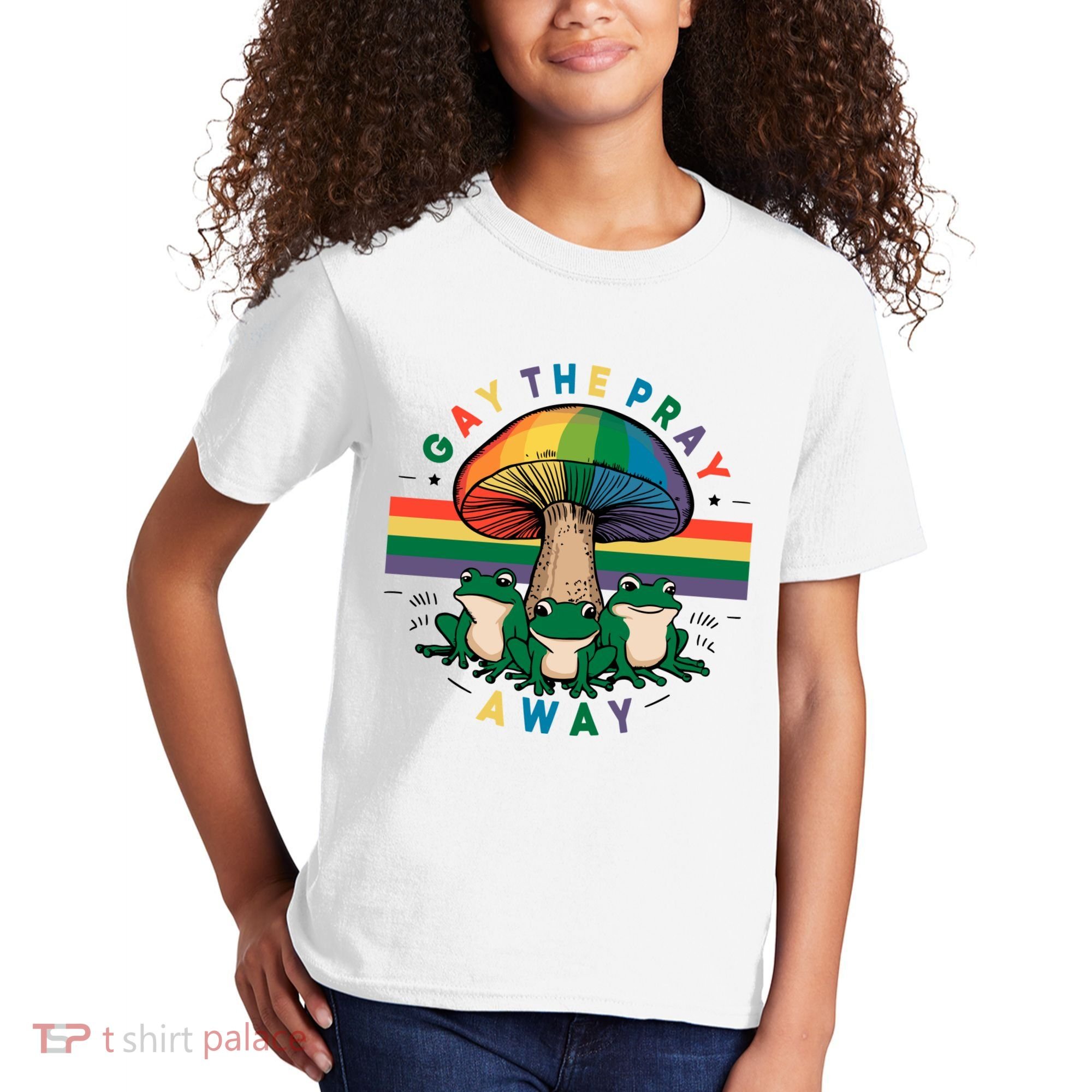 Gay The Pray Away Lgbt Community Kids T-Shirt