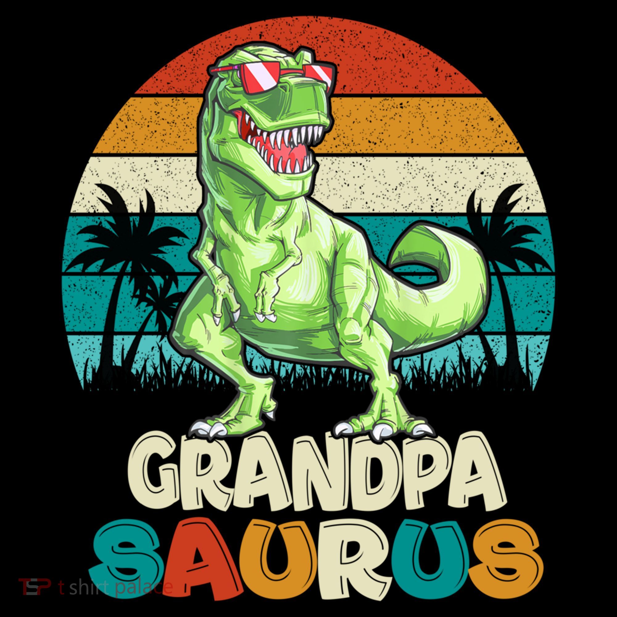 Grandpasaurus T Rex Dinosaur Grandpa Saurus Family Matching Gift Coffee Mug