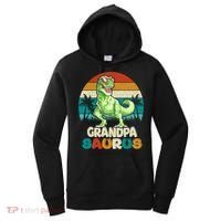 Grandpasaurus T Rex Dinosaur Grandpa Saurus Family Matching Gift Women's Hoodie thumb 0