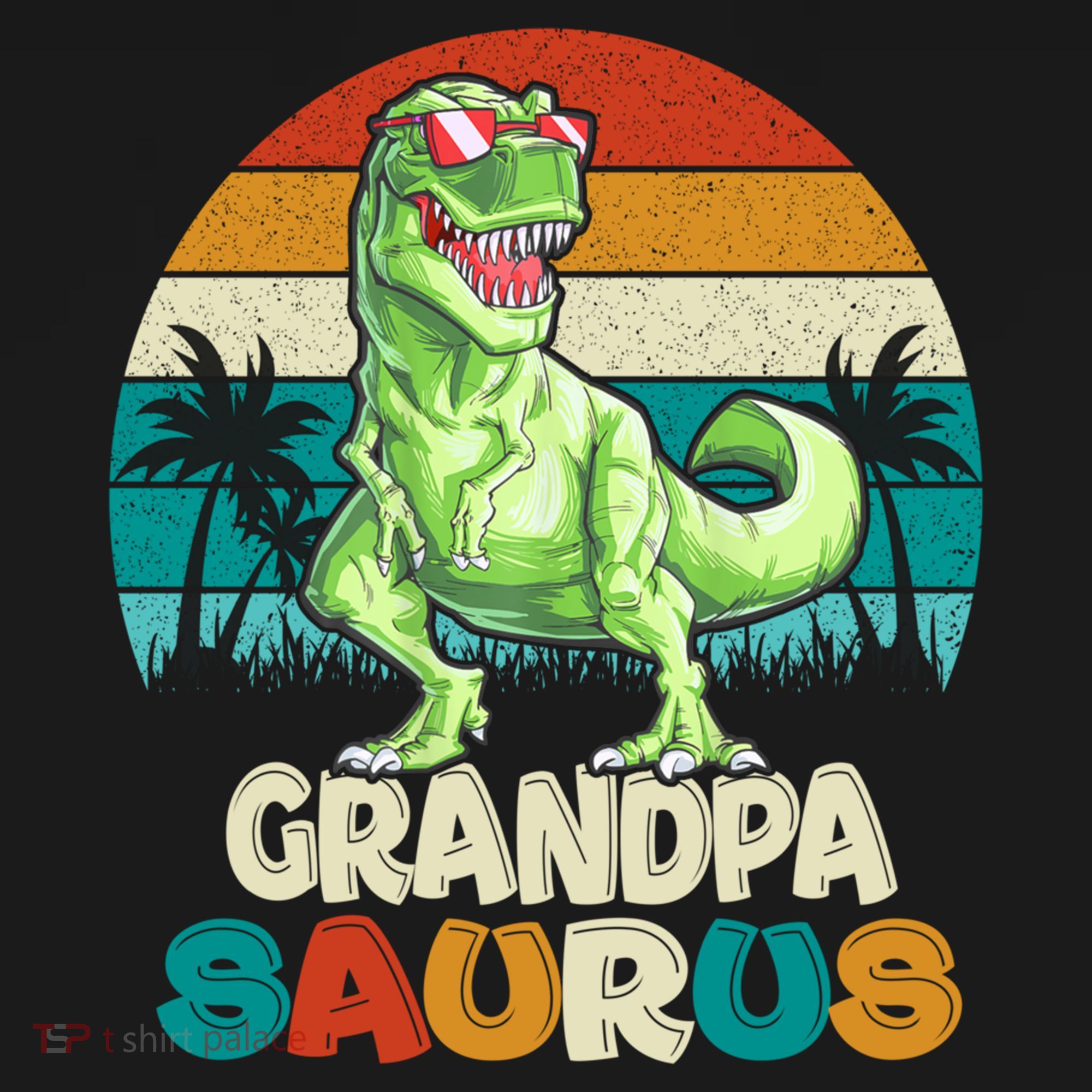 Grandpasaurus T Rex Dinosaur Grandpa Saurus Family Matching Gift Women's Hoodie