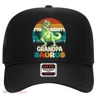 Grandpasaurus T Rex Dinosaur Grandpa Saurus Family Matching Gift Hat thumb 0