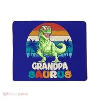 Grandpasaurus T Rex Dinosaur Grandpa Saurus Family Matching Gift Mousepad thumb 0