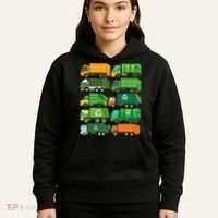Garbage Truck Recycling Day Trash Waste Separation Birthday Hoodie thumb 5