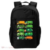 Garbage Truck Recycling Day Trash Waste Separation Birthday Backpack thumb 0