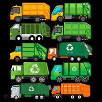 Garbage Truck Recycling Day Trash Waste Separation Birthday Coffee Mug thumb 5
