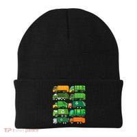 Garbage Truck Recycling Day Trash Waste Separation Birthday Beanie thumb 0