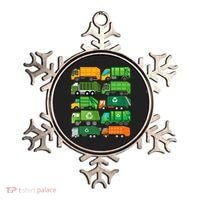 Garbage Truck Recycling Day Trash Waste Separation Birthday Ornament thumb 0