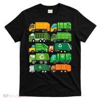 Garbage Truck Recycling Day Trash Waste Separation Birthday T-Shirt thumb 0