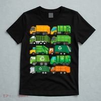 Garbage Truck Recycling Day Trash Waste Separation Birthday T-Shirt thumb 5