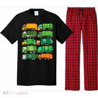 Garbage Truck Recycling Day Trash Waste Separation Birthday Pajama Set thumb 0