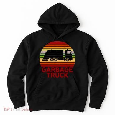 Garbage Truck Retro Hoodie