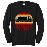 Garbage Truck Retro Sweatshirt thumb 0