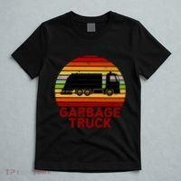 Garbage Truck Retro T-Shirt thumb 5