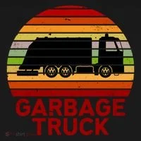 Garbage Truck Retro Bucket Hat thumb 4