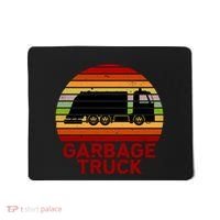 Garbage Truck Retro Mousepad thumb 0