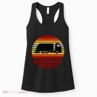 Garbage Truck Retro Women's Tank Top thumb 0