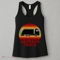 Garbage Truck Retro Women's Tank Top thumb 3