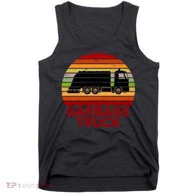 Garbage Truck Retro Tank Top