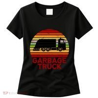 Garbage Truck Retro Women's T-Shirt thumb 0