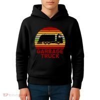 Garbage Truck Retro Kids Hoodie thumb 4