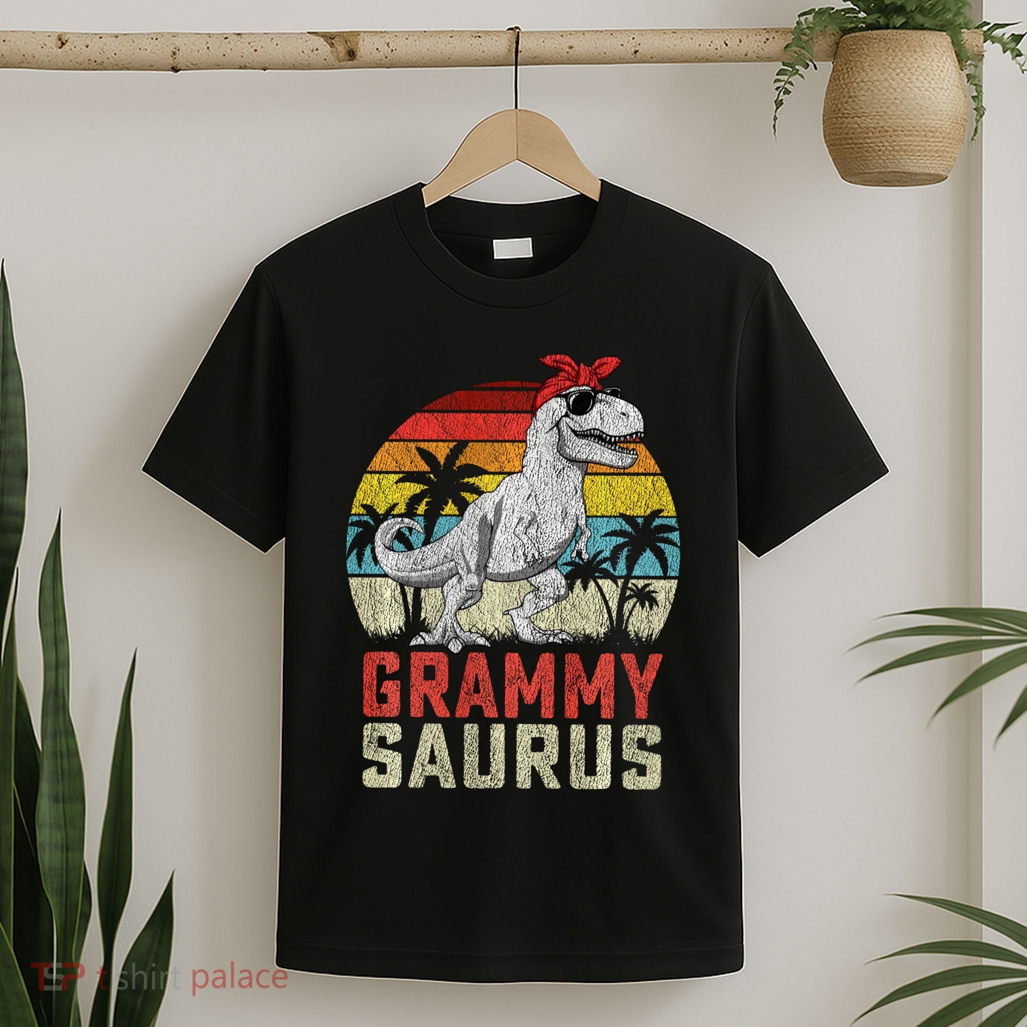 Grammysaurus T Rex Dinosaur Grammy Saurus MotherS Family Sweat T-Shirt