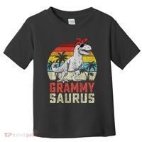 Grammysaurus T Rex Dinosaur Grammy Saurus MotherS Family Sweat Toddler T-Shirt thumb 0