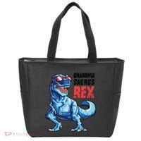Grandmasaurus T Rex Dinosaur Grandma Saurus MotherS Family Tote Bag thumb 0