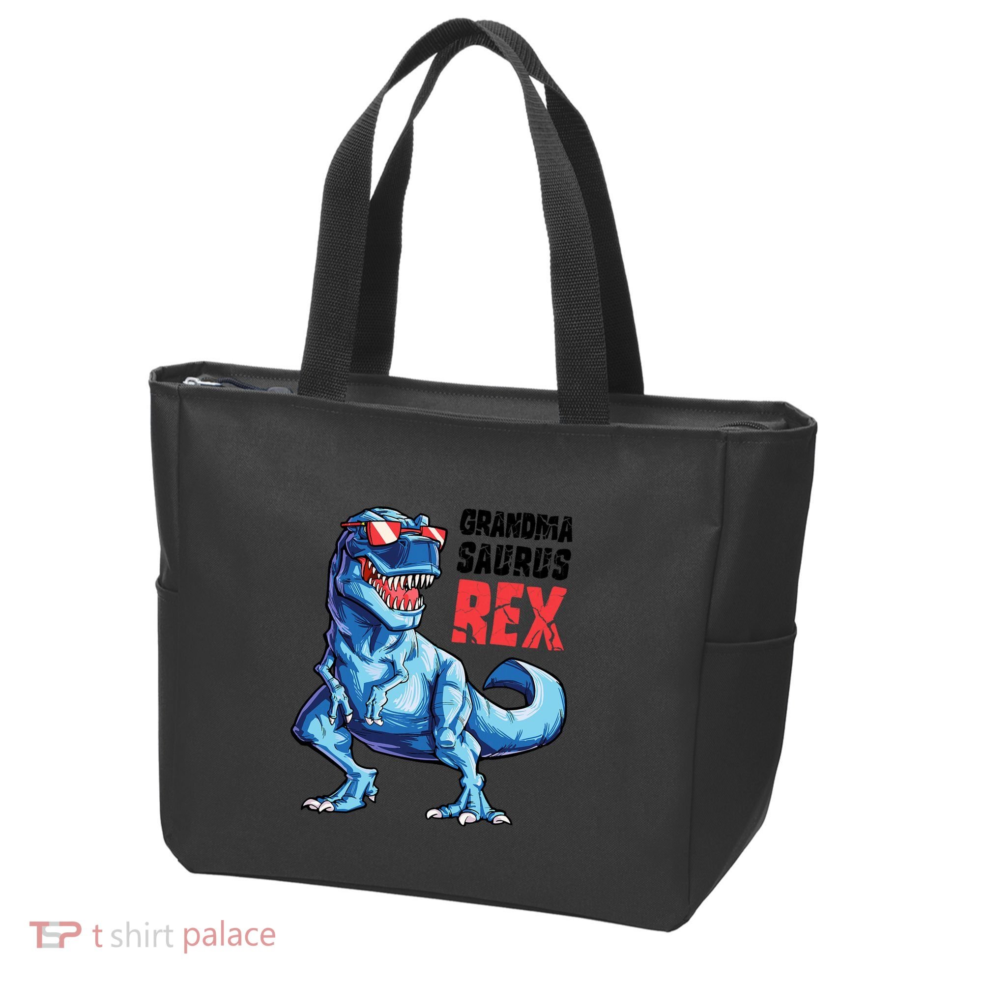 Grandmasaurus T Rex Dinosaur Grandma Saurus MotherS Family Tote Bag