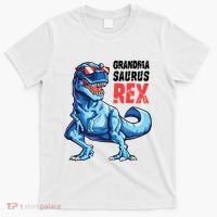 Grandmasaurus T Rex Dinosaur Grandma Saurus MotherS Family T-Shirt thumb 0