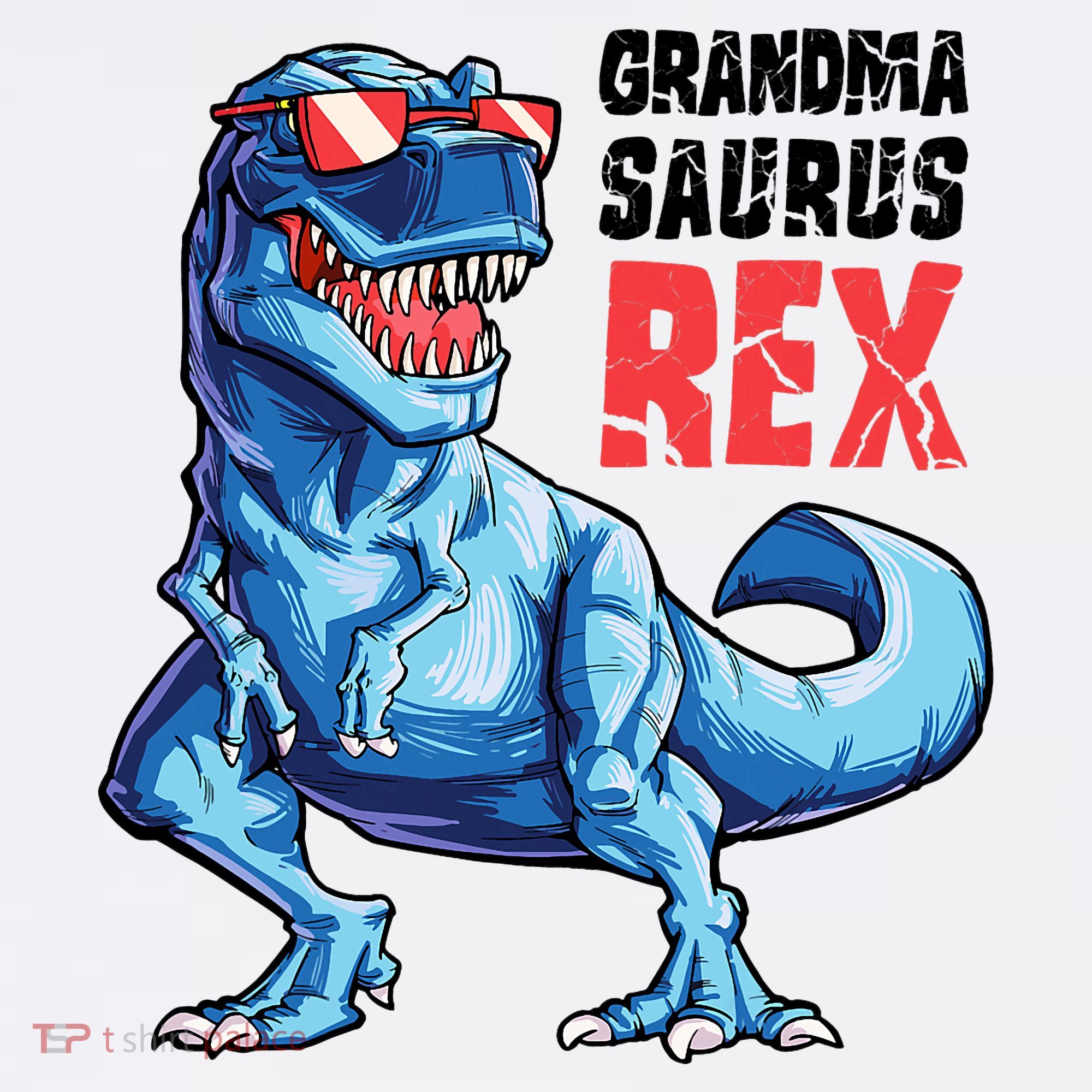 Grandmasaurus T Rex Dinosaur Grandma Saurus MotherS Family Women's Hoodie