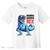 Grandmasaurus T Rex Dinosaur Grandma Saurus MotherS Family Toddler T-Shirt thumb 0