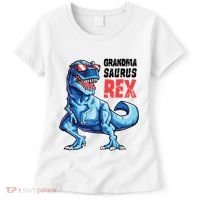 Grandmasaurus T Rex Dinosaur Grandma Saurus MotherS Family Women's T-Shirt thumb 0