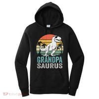 Grandpasaurus T Rex Dinosaur Grandpa Saurus Family Matching Sweat Women's Hoodie thumb 0