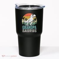 Grandpasaurus T Rex Dinosaur Grandpa Saurus Family Matching Sweat Tumbler thumb 0